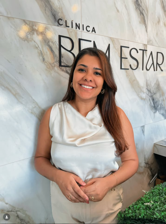Geisiane Leandra, fundadora da Clínica Bem Estar